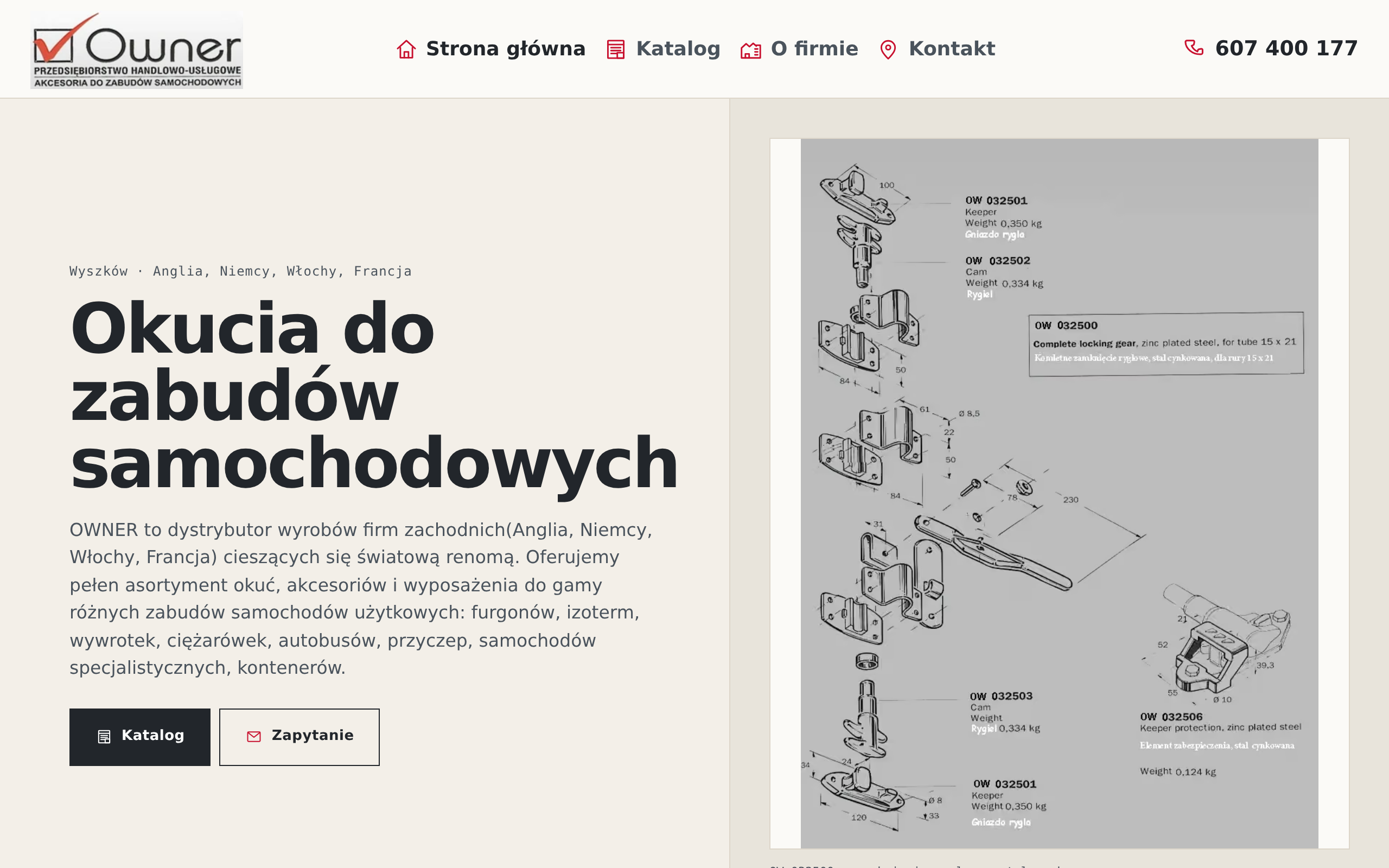 Case Study B2B: Nowoczesny Katalog Części P.H.U. OWNER Wyszków | MGSupport
