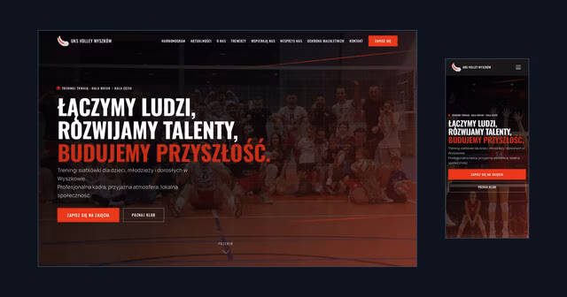 Case Study: High-Speed Sports Club Platform for UKS Volley Wyszków (PageSpeed 99/100)