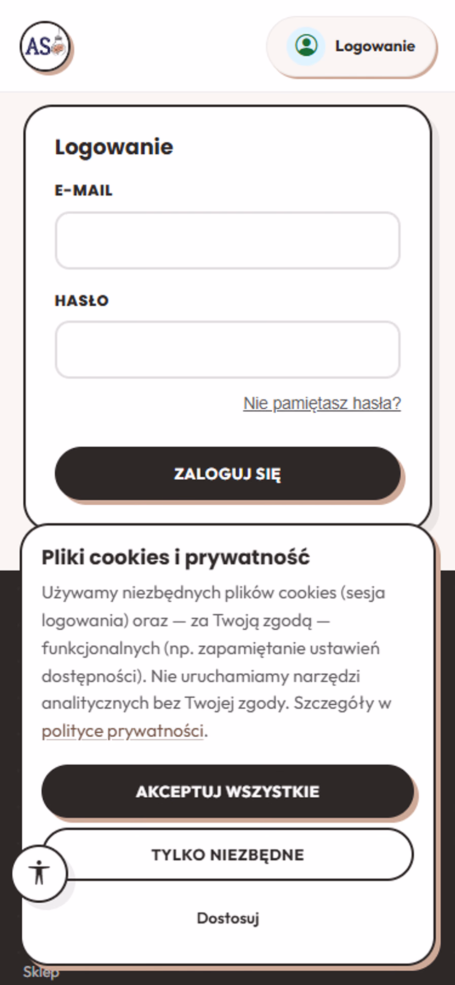 KorepetycjeAS Platforma Mobile