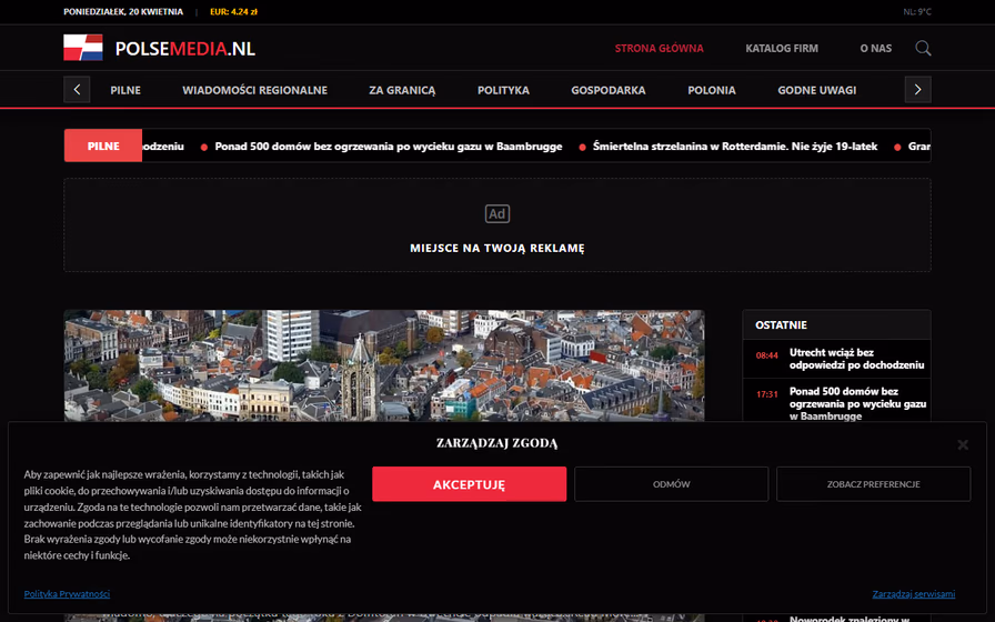 PolseMedia.nl Desktop
