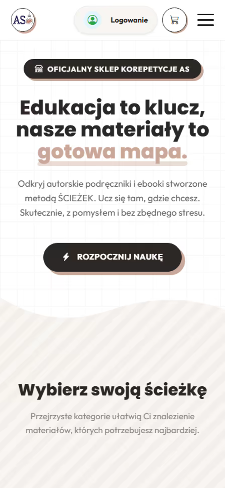 Sklep KorepetycjeAS Mobile